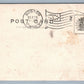 MASSACHUSETTS LIGHT HOUSE ANTIQUE REAL PHOTO POSTCARD RPPC