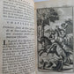 1713 DON QUICHOTTE DE LA MANCHE by CERVANTES 6 VOLUMES antique ILLUSTRATED