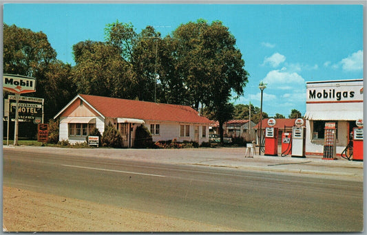 GOTHENBURG NE ACKERMAN'S MOTEL VINTAGE POSTCARD