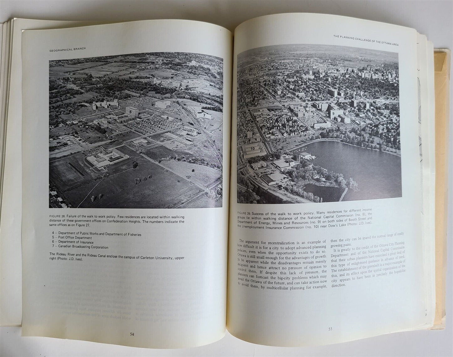 1969 PLANNING CHALLENGE of the OTTAWA AREA by ALICE COLEMAN vintage