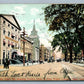 NEW HAVEN CT CHURCH STREET cor. COURT STR. TONTINE HOTEL 1906 ANTIQUE POSTCARD