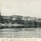 WARREN PA ALONG ALLENGHENY RIVER 1907 UNDIVIDED ANTIQUE POSTCARD