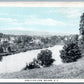 WALDEN NY BIRD'S EYE VIEW ANTIQUE POSTCARD