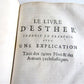 1594 BIBLE in FRENCH antique Tobie Judith et Esther PART OF OLD TESTAMENT