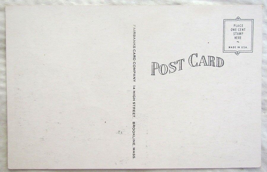 BUSINESS DISTRICT BROAD STREET QUAKERTOWN PA VINTAGE POSTCARD cars store signs