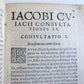 1592 LAW BOOK NOVELLARUM CONSTITUTIONUM antique Jacques Cujas in LATIN vellum