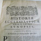 1734 VELLUM BOUND ANTIQUE FOLIO R.P. ALEXANDRI HISTORIA ECCLESIASTICA Vol. 4