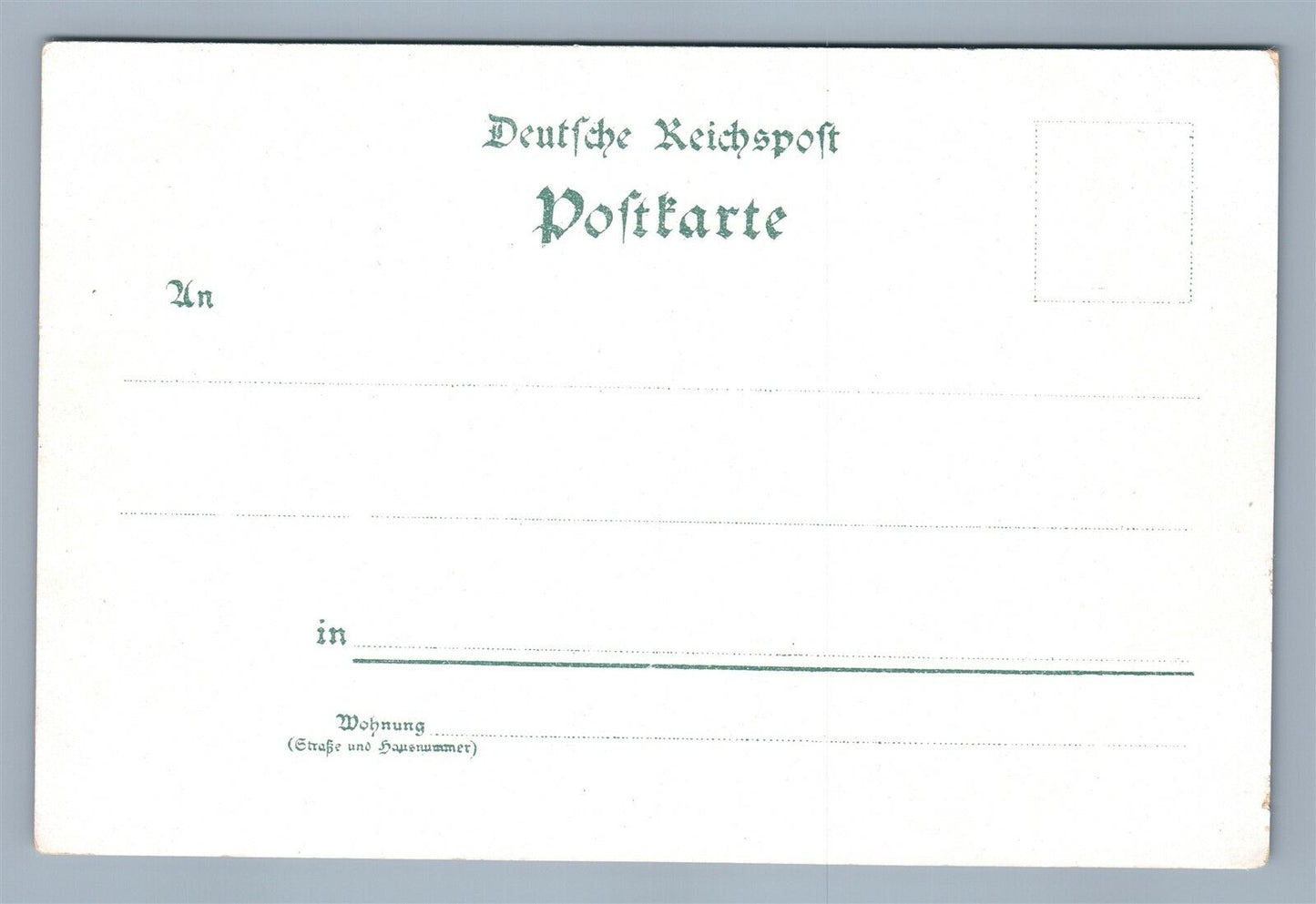 GERMAN GRUSS AUS BRAUNSCHWEIG ANTIQUE POSTCARD