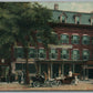 GREENFIELD MA MANSION HOUSE ANTIQUE POSTCARD