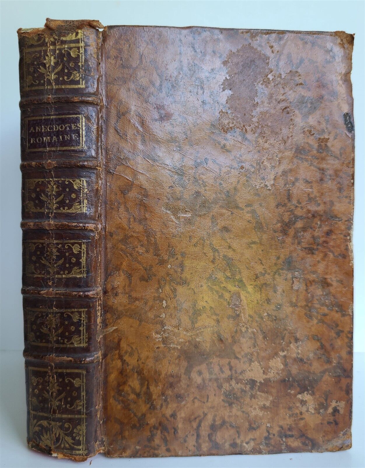 1778 ANECDOTES DE L'EMPIRE ROMAIN antique FRENCH HISTORY of ROMAN EMPIRE