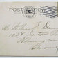 1906 VINTAGE UNDIVIDED POSTCARD OLD INDIAN CAMP PINE POINT CAMDEN NJ