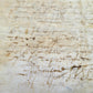 16th-17th century OLD MANUSCRIPT on VELLUM antique LAW DOCUMENT in FRENCH