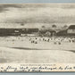 OLD ORCHARD ME BEACH FROM PIER ANTIQUE POSTCARD