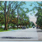 VINTAGE 1937 POSTCARD ENTERING MONTICELLO N.Y.