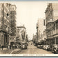 AUSTRALIA BRISBANE QUEEN STREET VINTAGE REAL PHOTO POSTCARD RPPC