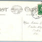 WASHINGTON NJ EAST CHURCH STREET 1914 ANTIQUE POSTCARD