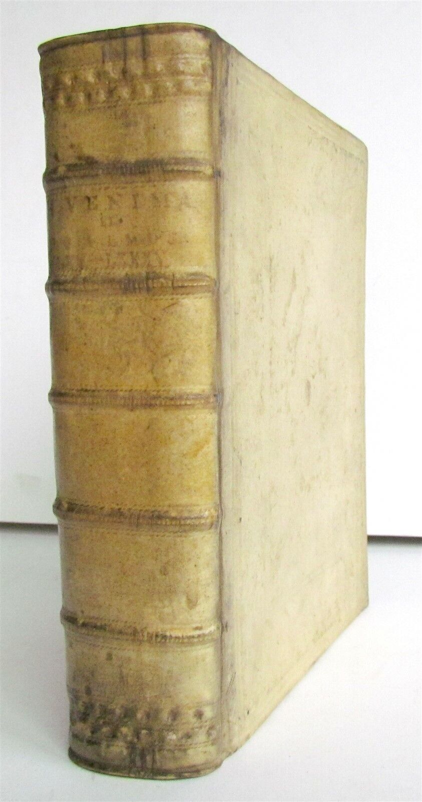 1766 Commentarius ad Psalmos by HERMAN VENEMA antique VELLUM BINDING in LATIN