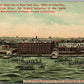 NEW YORK ATLANTIC BATTLESHIP FLEET PASSING AUTOPIANO FACTORIES ANTIQUE POSTCARD