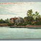 PERTH AMBOY NJ THE BLUFF ANTIQUE POSTCARD