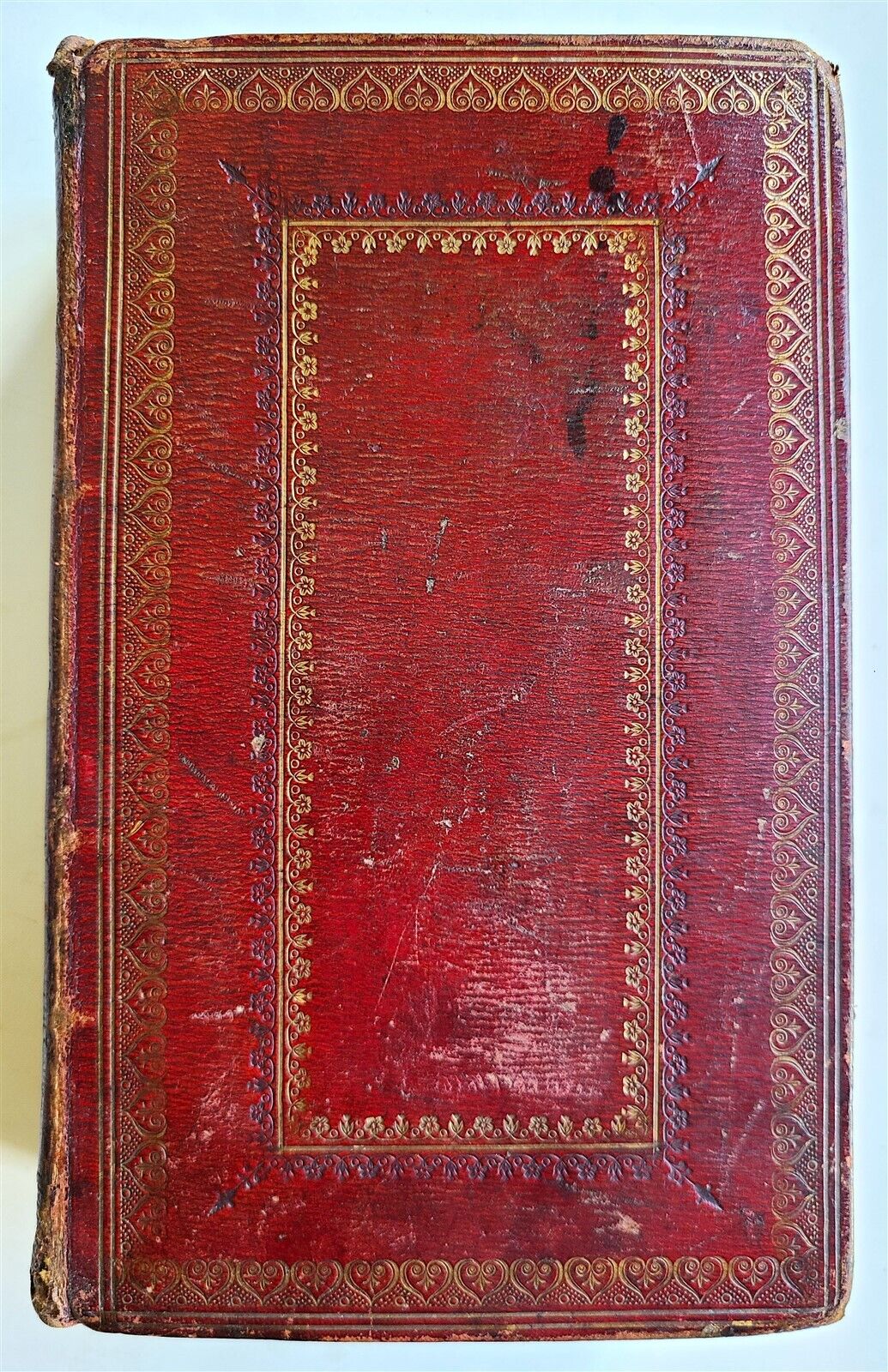 1811 BOOK OF COMMON PRAYER in ENGLISH ANTIQUE ILLUSTRATED