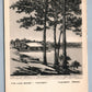 TAMIMENT PA LAKE SHORE VINTAGE POSTCARD