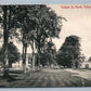 TOLLAND CT STREET NORTH ANTIQUE POSTCARD