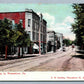 WAYNESBORO PA WEST MAIN STREET ANTIQUE POSTCARD