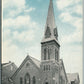 BERLIN PA EVAN. LUTHERAN CHURCH ANTIQUE POSTCARD