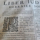 1675 BIBLE in LATIN ANTIQUE FOLIO printed in Lyon France