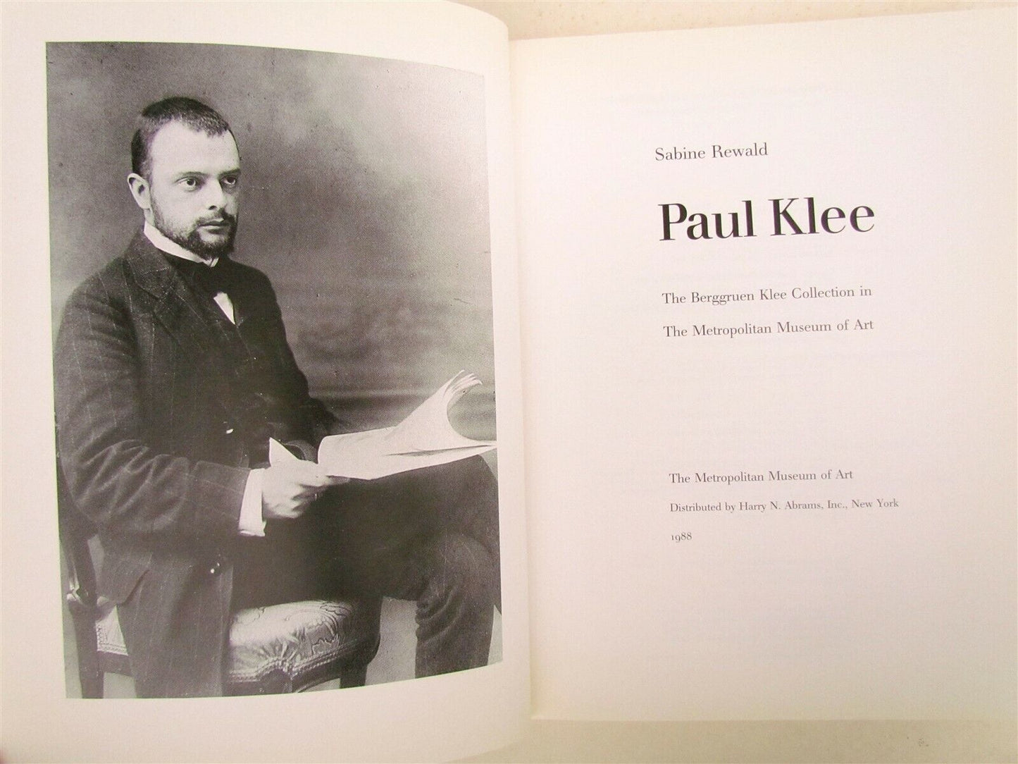 PAUL KLEE by SABINE REWALD BERGGRUEN KLEE COLLECTION illustrated art album