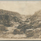 WWI FORTIFICATIONS w/ DEAD BODIES ANTIQUE REAL PHOTO POSTCARD RPPC
