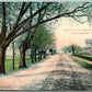 KEANSBURG NJ BEACH AVENUE ANTIQUE POSTCARD