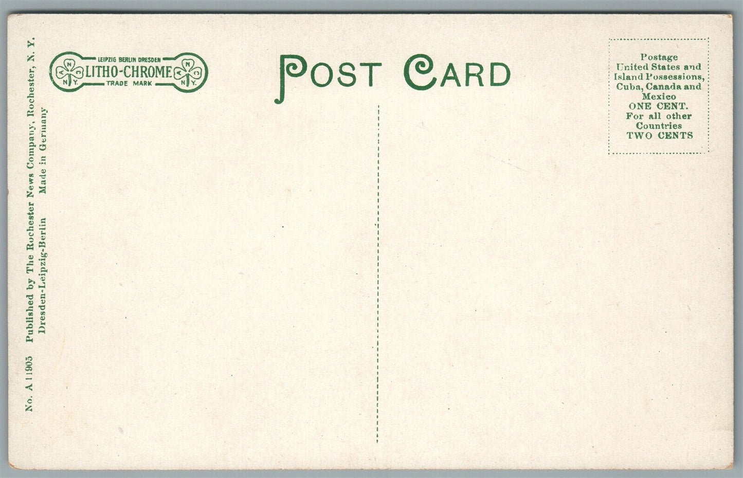 NEWARK NY BIRDS EYE VIEW ANTIQUE POSTCARD