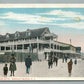 BRADLEY BEACH NJ VIEW FROM HOTEL ANTIQUE POSTCARD