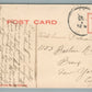 MORRISTOWN NJ MILLS ICE POND ANTIQUE POSTCARD