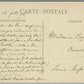 WWI AERIAL WAR RAILROAD STATION BOMBING FRENCH ANTIQUE POSTCARD