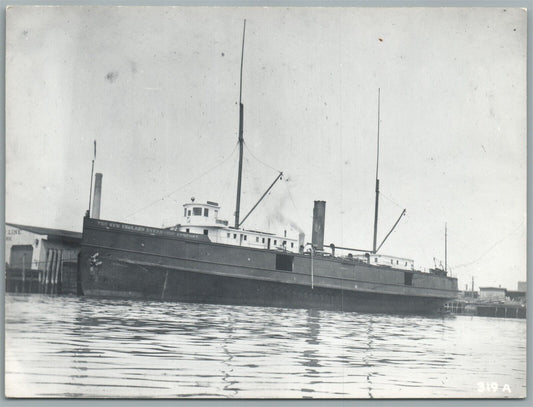 STEAMSHIP MOHAWK VINTAGE REAL PHOTO POSTCARD RPPC