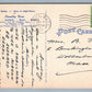 HINGHAM MA COUNTRY FARE RESTAURANT ADVERTISING 1951 VINTAGE POSTCARD