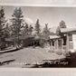 THE COTTAGES JASPER PARK LODGE CANADA RPPC VINTAGE 1951 REAL PHOTO POSTCARD