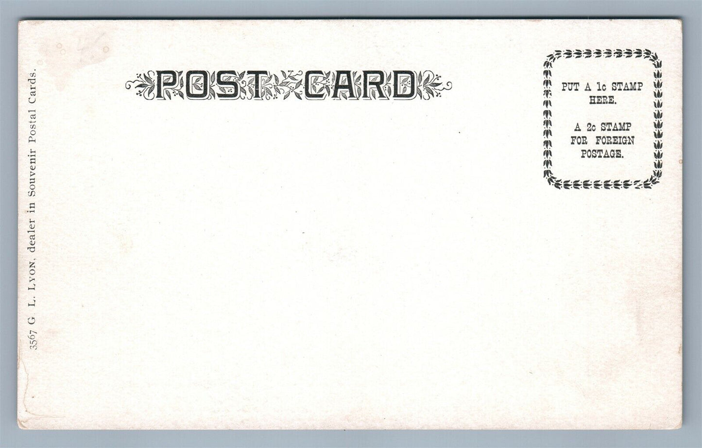 EGG ROCK LIGHTHOUSE STATION ME ANTIQUE POSTCARD