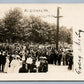 RIDGWAY PA JULY 4th CELEBRATION 1906 ANTIQUE REAL PHOTO POSTCARD RPPC