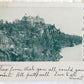 CLIFF HOUSE MINNEWASKA N.Y. 1906 UNDIVIDED ANTIQUE POSTCARD