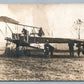 EARLY AVIATION GERMAN AEROPLANE ANTIQUE REAL PHOTO POSTCARD RPPC