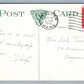 HOULTON ME PART OF BUSINESS SECTION 1926 ANTIQUE POSTCARD