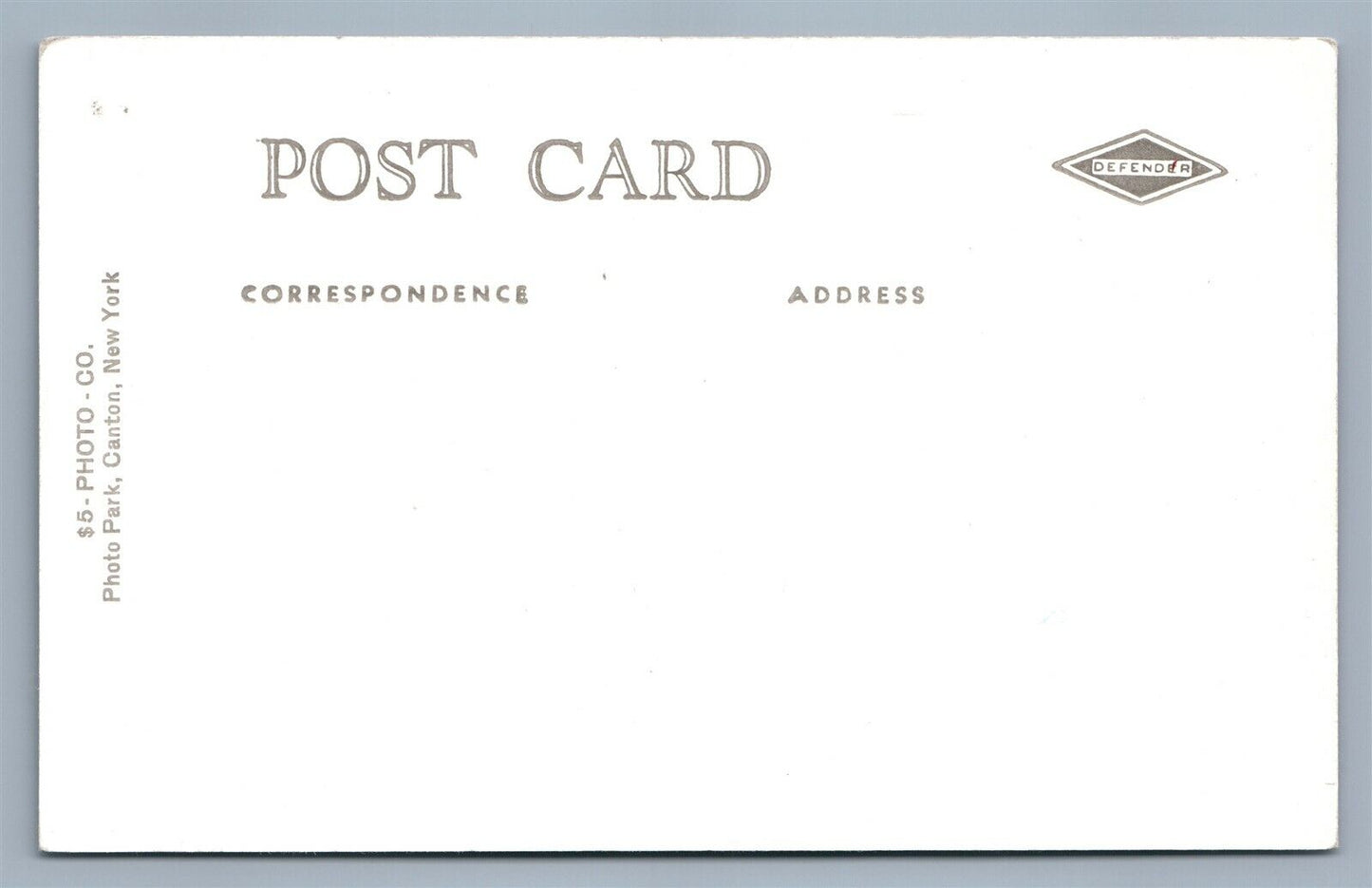 TRUDEAU NY LUDINGTON MEMORIAL INFIRMARY VINTAGE REAL PHOTO POSTCARD RPPC