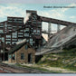 COAL BREAKER SHOWING MAMMOTH CULM PILE ANTIQUE POSTCARD w/ POTTSVILE PA CANCEL