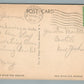 MANASQUAN BEACH NJ BOATING ANTIQUE POSTCARD
