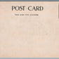 AMSTERDAM NY POWER HOUSE AT TUBES HILL UNDIVIDED ANTIQUE POSTCARD