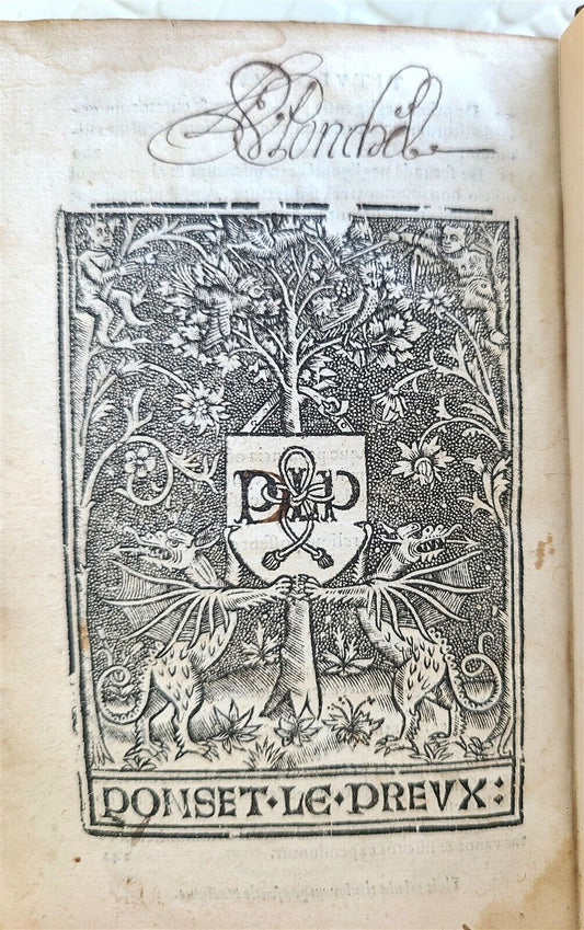 1545 Tractatus de modo generalis Concilii celebrandi antique RARE 16th century