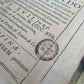 1693 BLIND-STAMPED PIGSKIN OVER WOODEN BOARDS FOLIO ANNALES ECCLESIASTICI